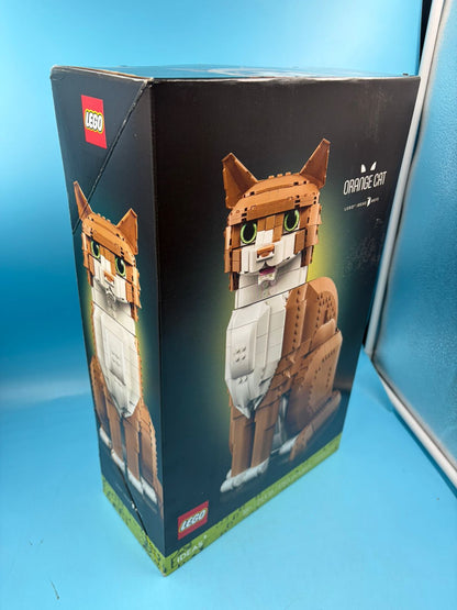 Set de construcción LEGO Gato Naranja 21376 Coleccionable