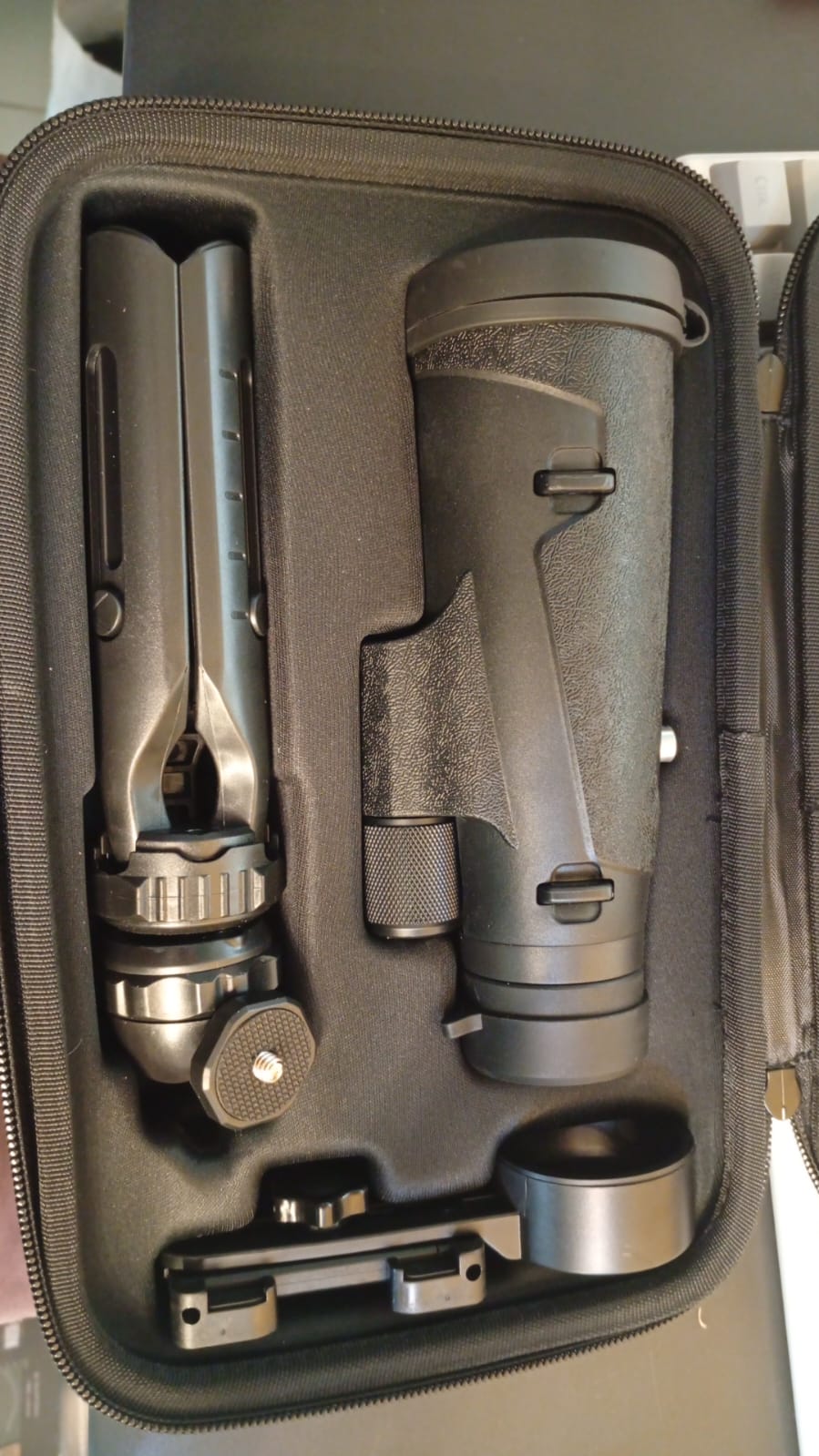 Telescopio monocular HD de 12 x 50 para teléfonos inteligentes, NAIYAFLY.