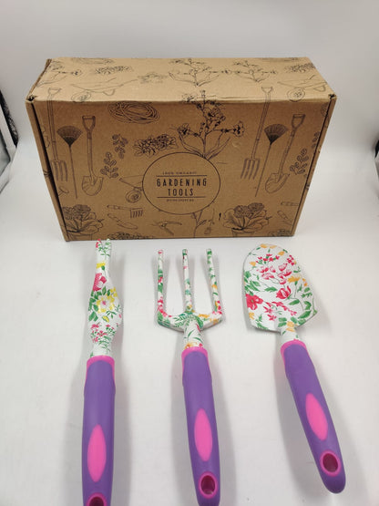 Kit Jardinería Floral Con Guantes Y Organizador, Juego de 83 PZA