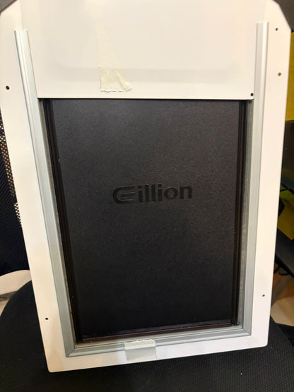 Puerta Para Perro Con Tunel Metalica 18kg Pared 3 Hojas EILLION Mediana