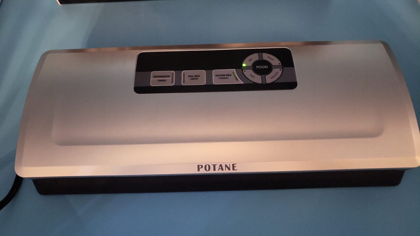 Máquina selladora al vacío de precisión, de alimentos profesional, 8 en 1 . POTANE