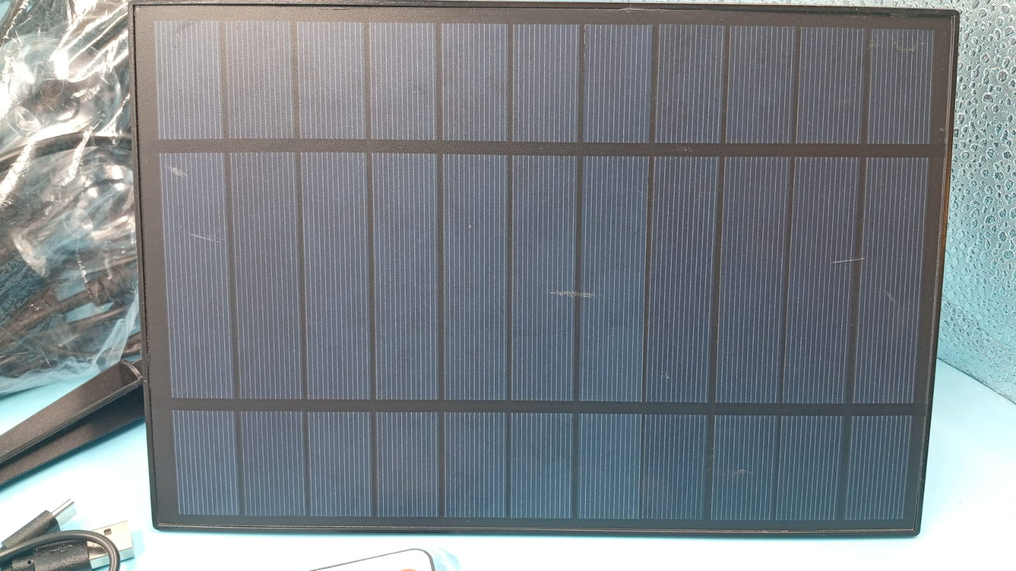 Cadena de luces solares RGB de 48FT, para exteriores, impermeable.