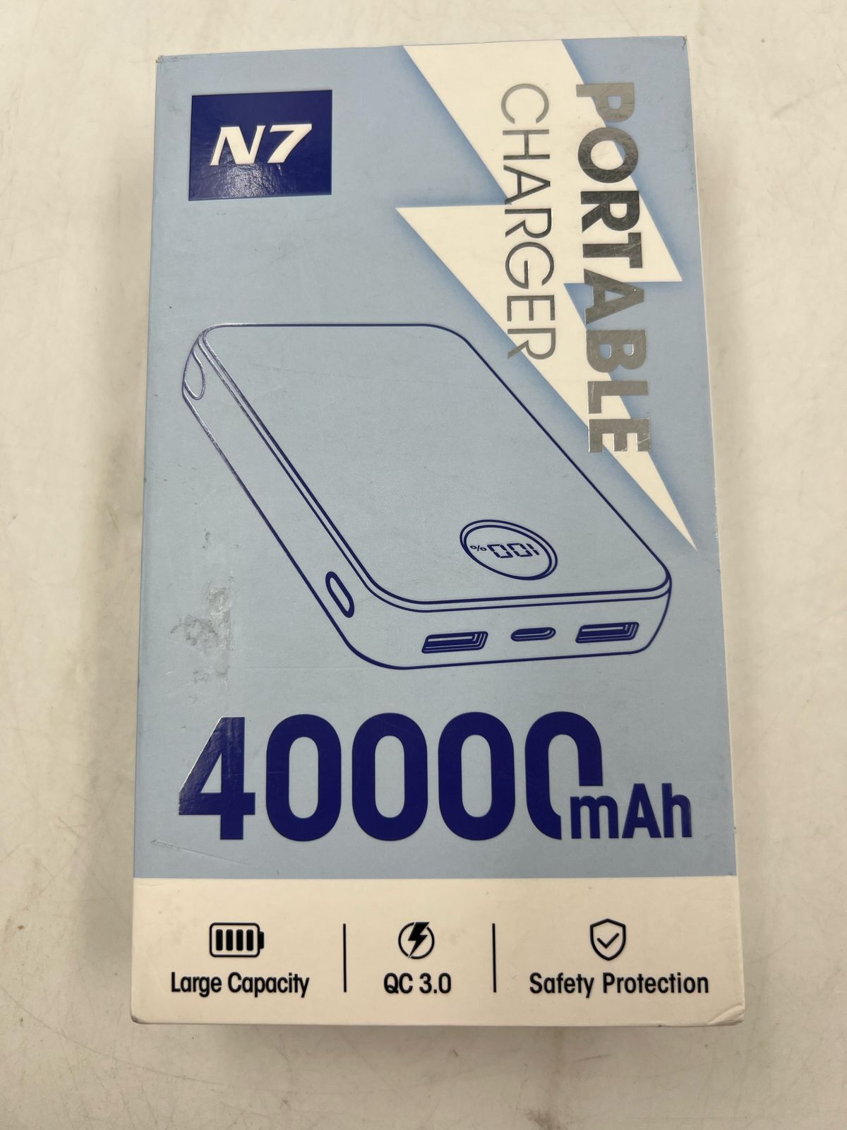 Cargador portátil N7 40 000 mAh carga rápida (USADO)
