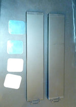 Luces con sensor de movimiento, 3 temp. recargables, regulables.