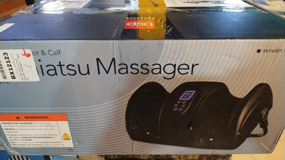Masajeador de pies Shiatsu, BCP, amasamiento profundo (USADO) NEGRO