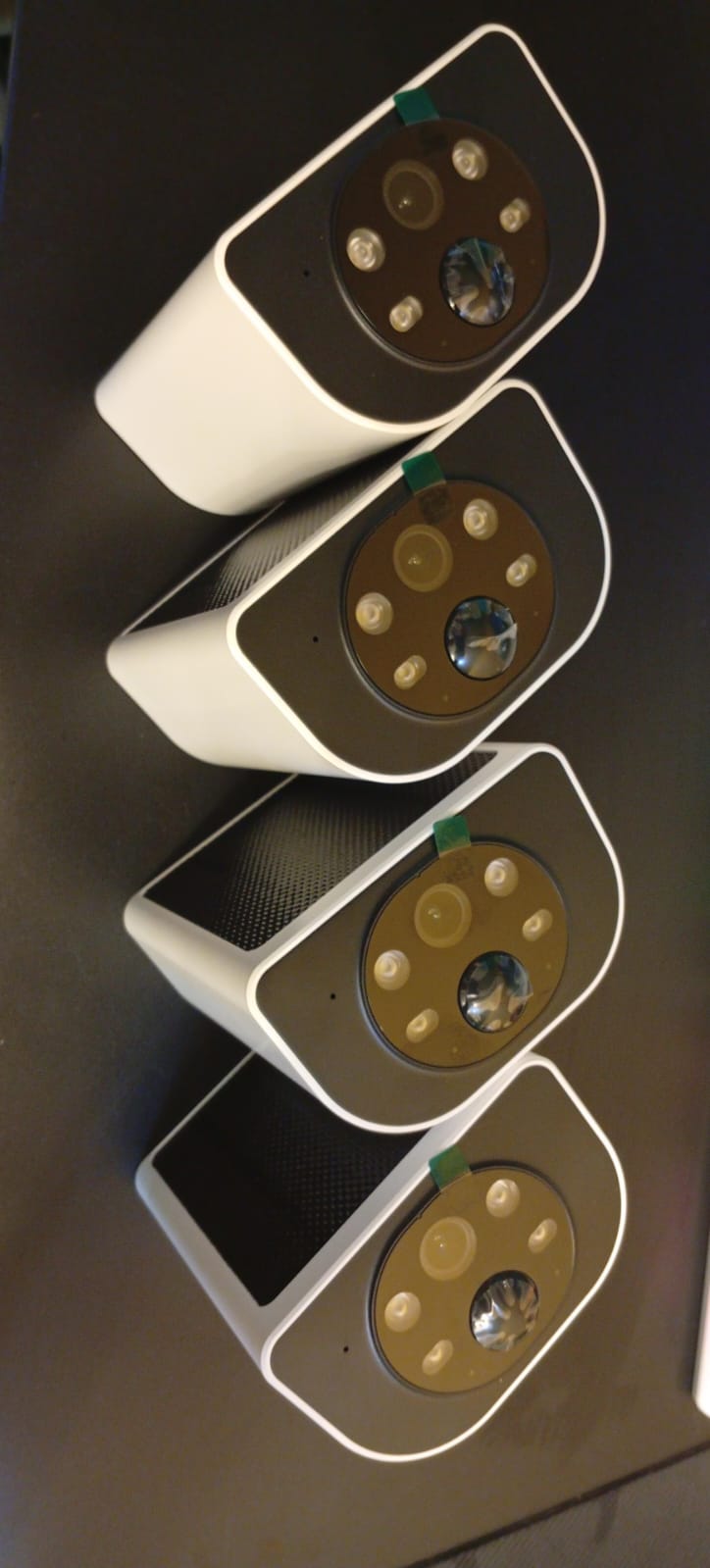 Cámaras de seguridad inalámbrica 2K, exteriores, sirena, det. mov.