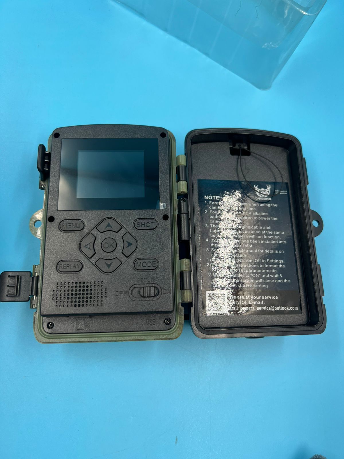 Cámara de caza deporte IP66 impermeable 4k (USADO)