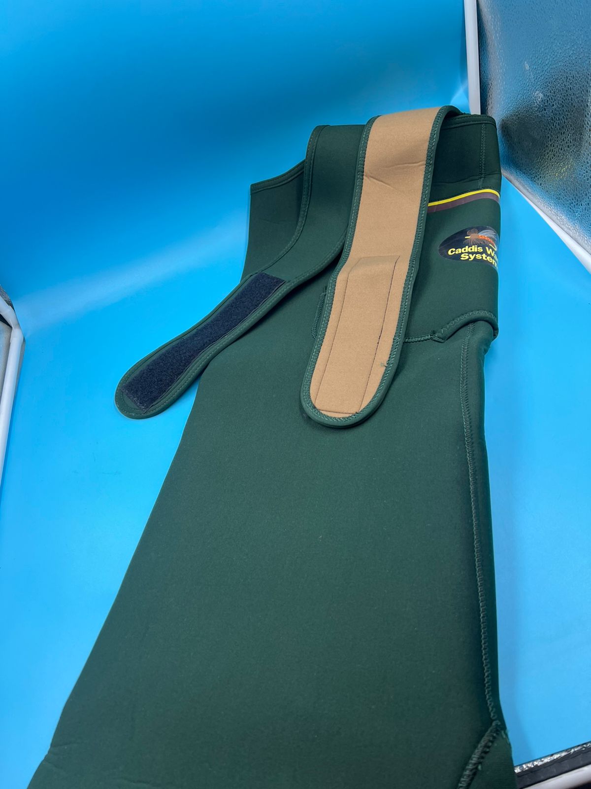 Caddi Vadeadores de neopreno medias para hombre Verde talla L