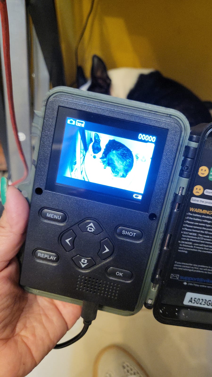 Cámara de rastreo Vikeri 4K de 32 MP con visión nocturna, IP66 con 40 LED infrarrojos sin brillo