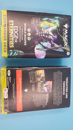 Mazo de comandante de Magic: The Gathering Edge of Eternities World Shaper