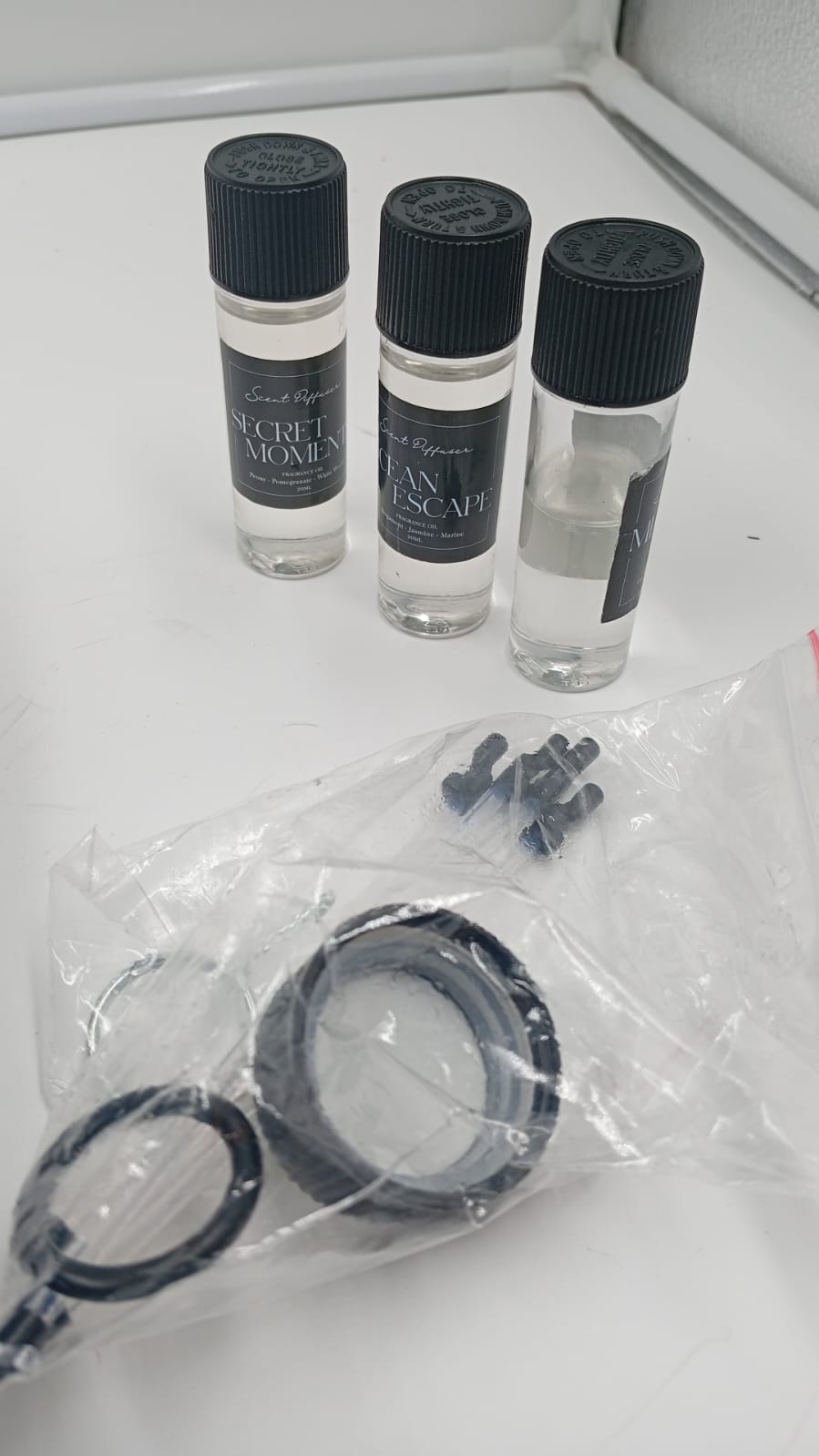 Difusor de aromas, Scentdinbor, con aceites escenciales, (USADO).