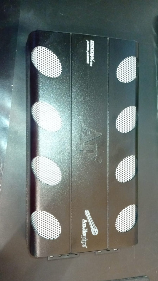 Amplificador Audiopipe, Clase D de 1200 vatios (USADO).