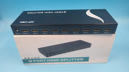 Divisor HDMI de 1 x 8 de Anlink-1 en 8 salidas, alta calidad Ultra HD 4K