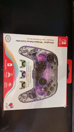 Mando PDP Afterglow Deluxe, Wireless para Nintendo Switch.