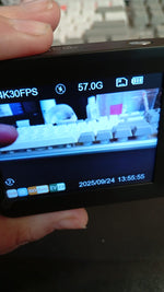 Cámara digital de doble pantalla 5K, 80 MP, para vlog y apps.