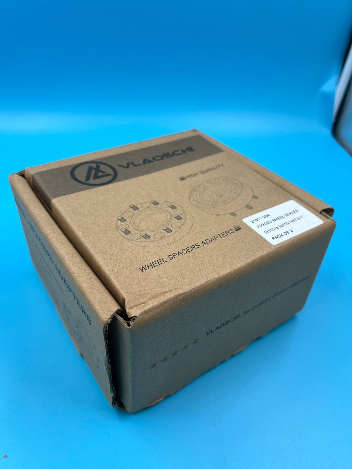 VLAOSCHI Espaciadores de rueda centrales forjados