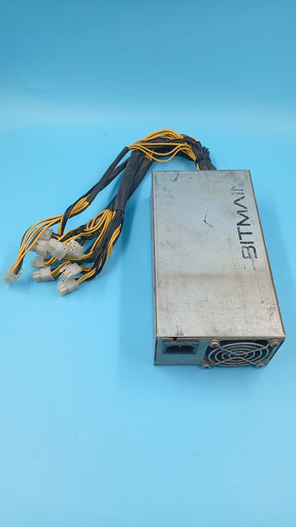 Fuente de alimentación Bitmain APW3++- 12V 1600W (USADO)