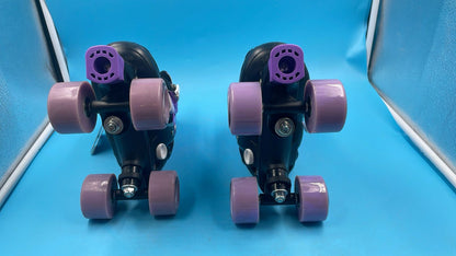 Patines de Cuatro Ruedas Para Niños y Niñas, Tamaño Ajustable 10J a 6.