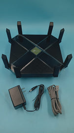 Router Wi-Fi inteligente TP-Link Archer AX6000, Doble banda, Alexa Comp.