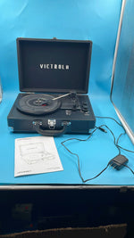 Tocadiscos Portátil Bluetooth Victrola VSC-550BT Color Negro