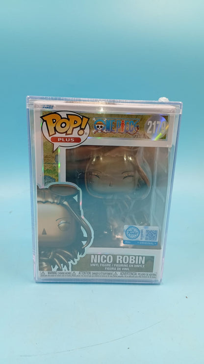 Funko Pop Nico Robin #2179, Edición bronce exclusiva, One Piece.