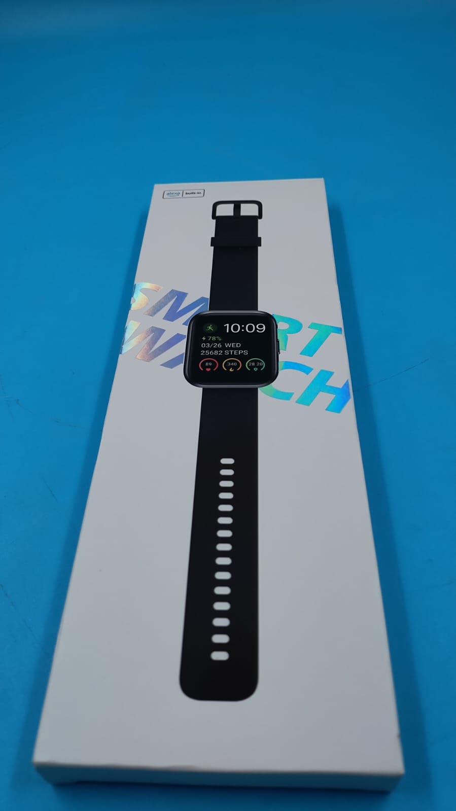 Reloj inteligente fitness con pantalla táctil impermeable