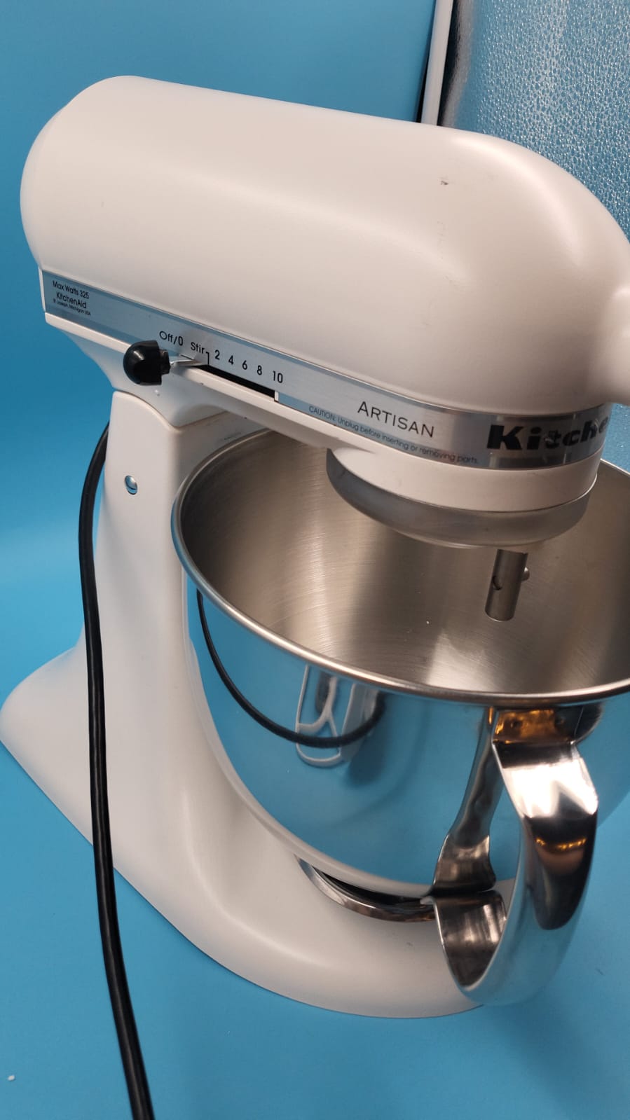 Batidora KitchenAid KSM150PSMH Mixers detalle en pintura