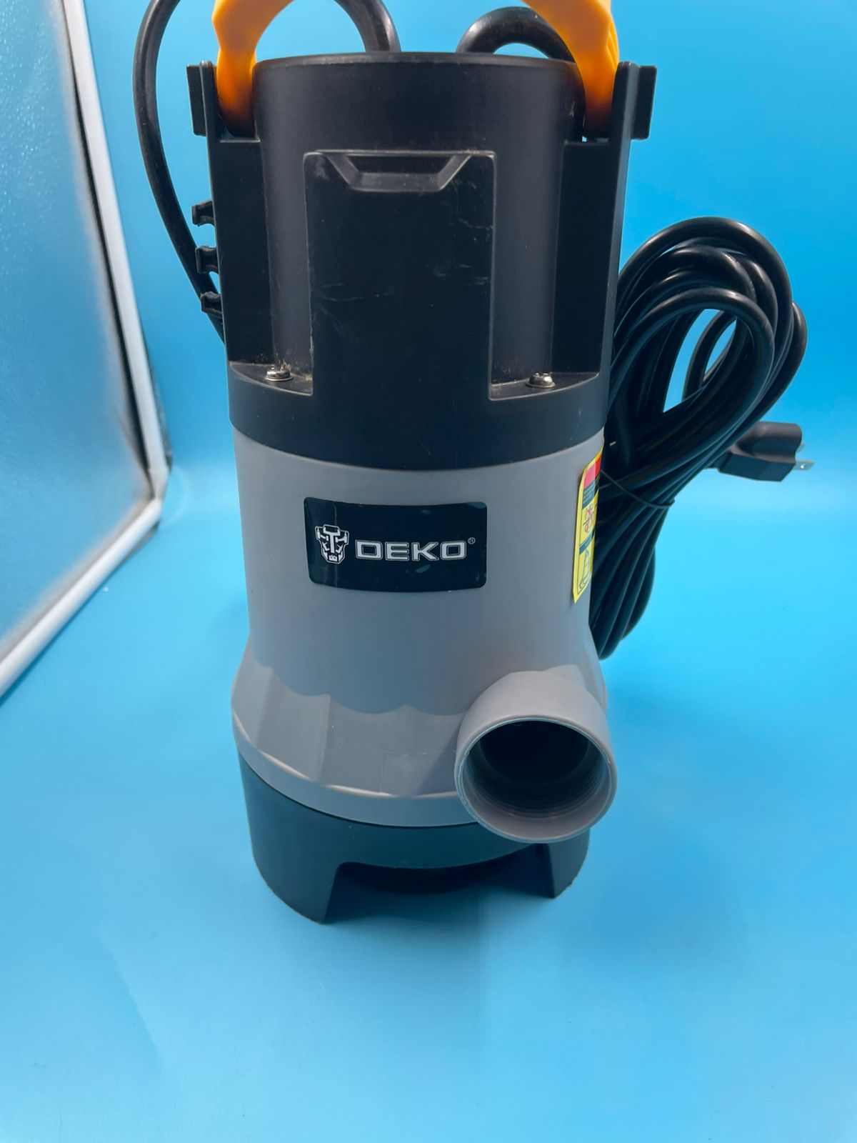 Bomba de sumidero DEKOPRO, bomba de agua sumergible de 750 W.(USADA)