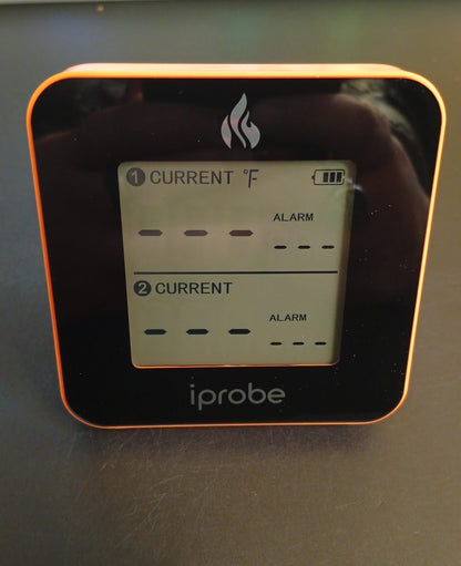 Termómetro para carne IP-61, con 2 sondas, recargable, iprobe.