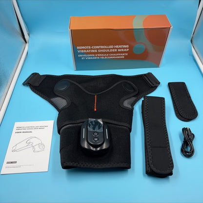 Almohadilla Térmica para Hombro con Masaje y Control