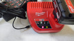 Kit de 2 Herramientas, Taladros Milwaukee Fuel M12, percutor y atornillador.