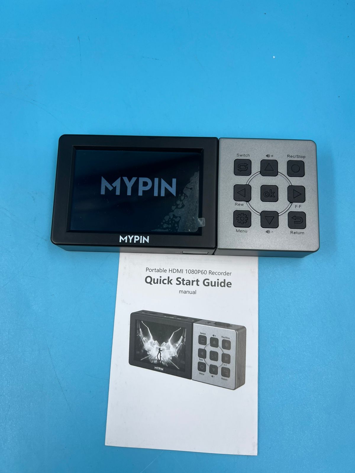 MYPIN Dispositivo de captura de video LCD HD, sin control (USADO)