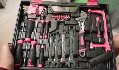 Kit de herramientas Tverim, rep. domésticas/automotrices, 412 pcs.
