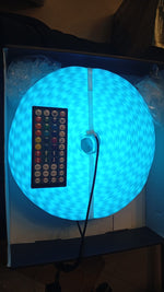 Cuerda de luces de neón Ailbton de 150 ft, Con control remoto RGB