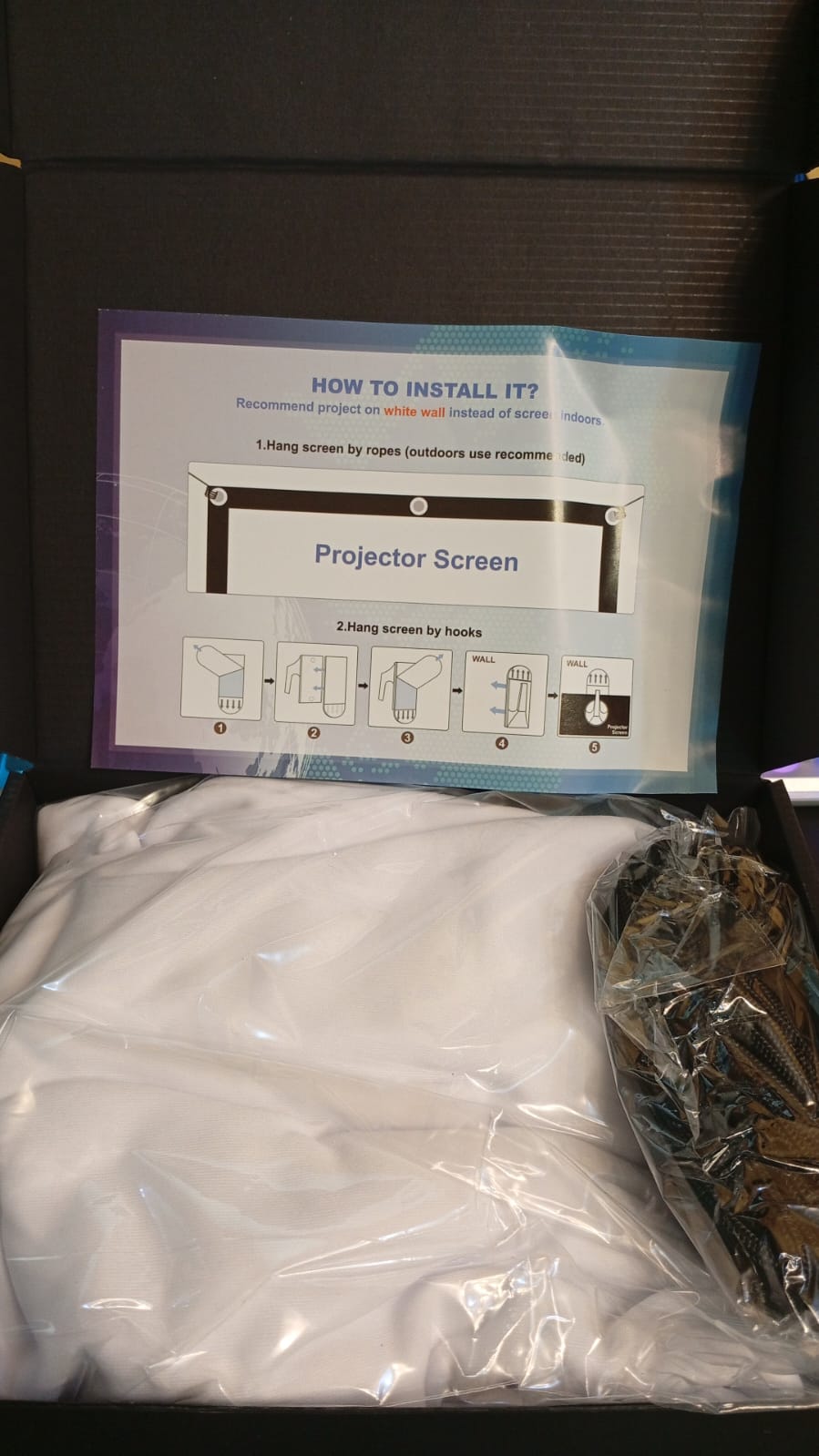 Proyector 4K, VOPLLS Smart Beamer, Bluetooth, Full HD, 1080P.