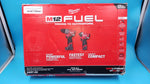 Kit de 2 Herramientas, Taladros Milwaukee Fuel M12, percutor y atornillador.