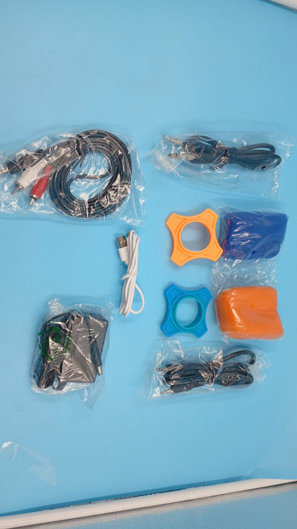 Sistema de micrófonos Kithouse S-9 inalámbricos recargables