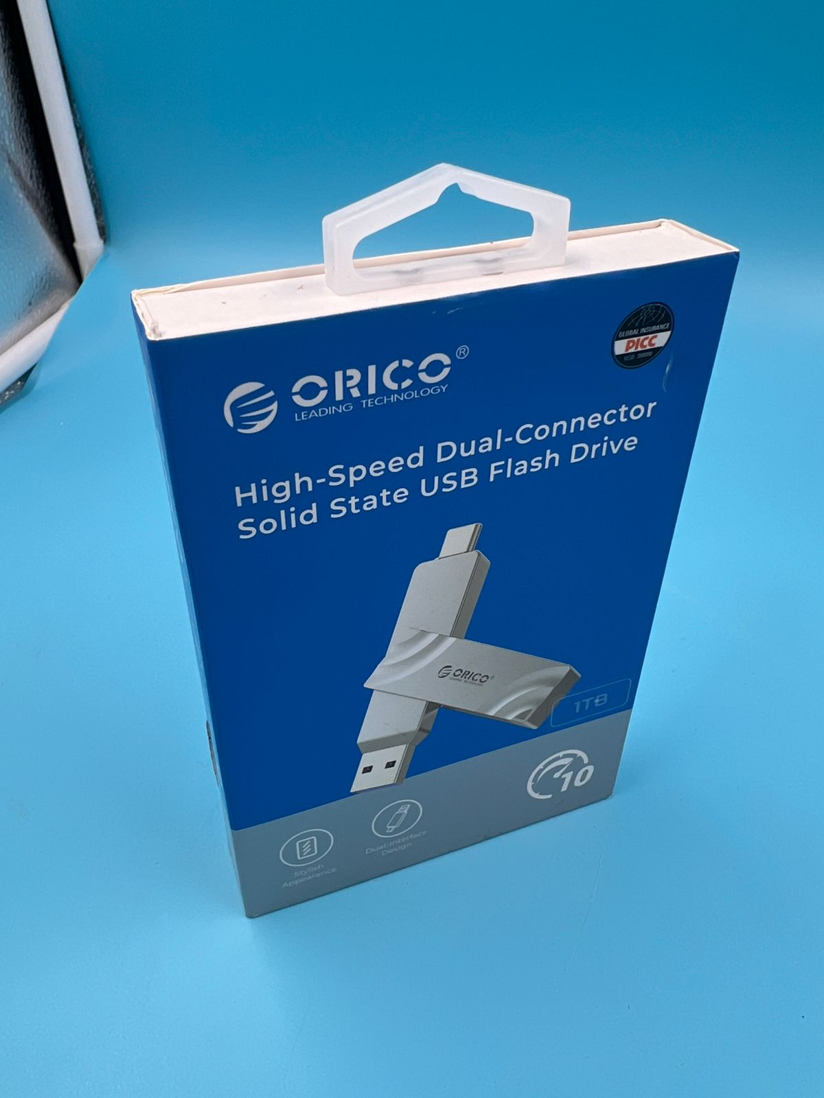 ORICO Unidad de estado sólido externa de 1 TB