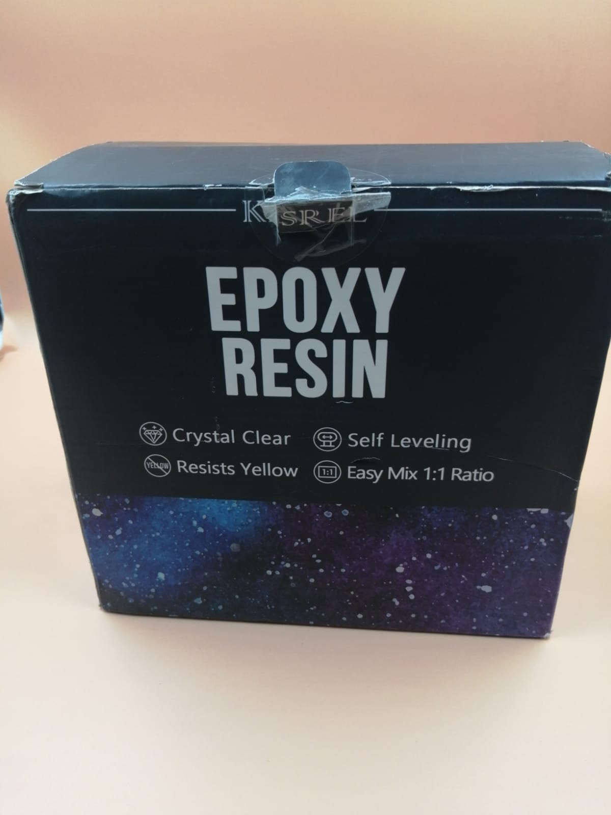 Kit resina epoxi transparente KISREL 16oz x 2