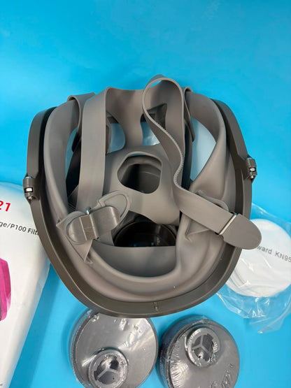 Mascarilla Respiratoria Cara Completa con Filtros 60921