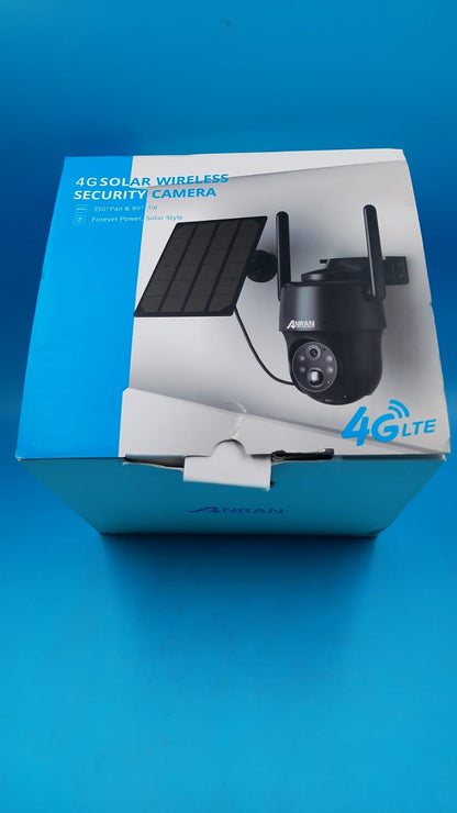 Cámara De Seguridad Solar 4G LTE 3MP 2K Exterior Inalámbrica  USADA