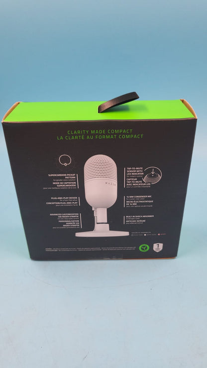 Micrófono USB Razer Seiren V3 Mini Blanco Condensador