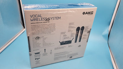 AKG Pro Audio Sistema de micrófono inalámbrico, wms40