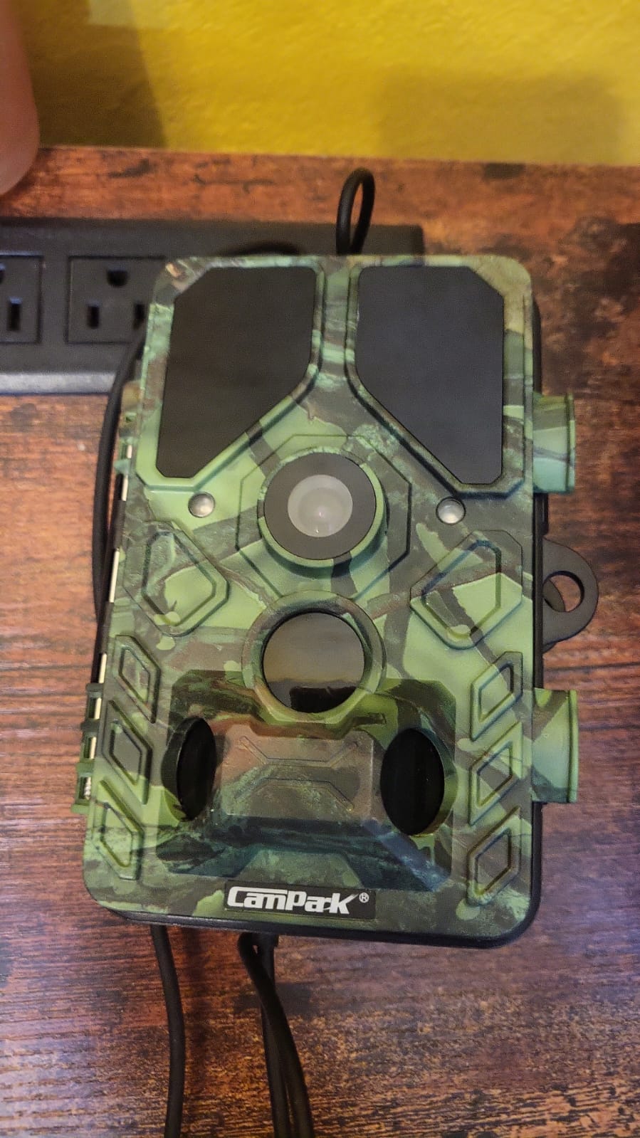 Cámara de caza Campark T85 WiFi Bluetooth de 24 MP y 1296P(USADO)