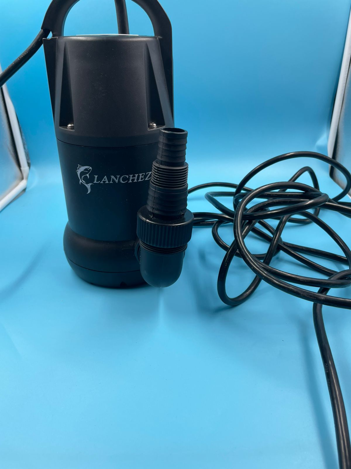 Bomba de sumidero de agua sumergible portátil LANCHEZ 3/4 HP.