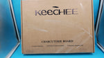 Tabla Charcuteria Keechee Con Pizarra Y Tenedores con DETALLE
