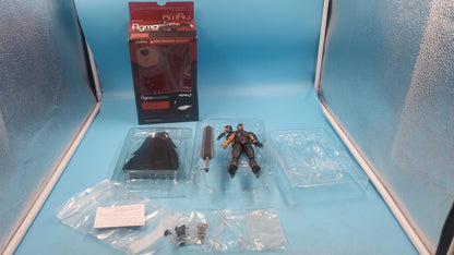 Figura Berserk Guts Black Swordsman Figma 359 Articulada Con Caja abierta
