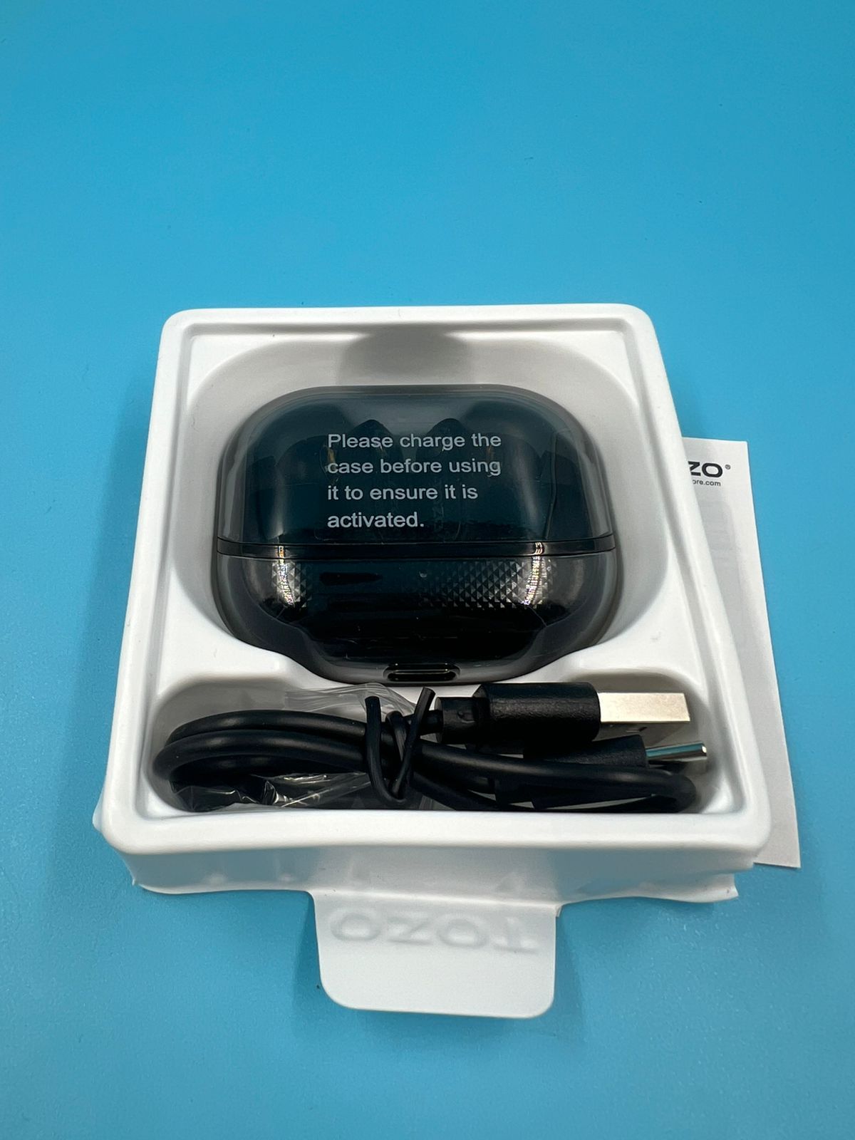 TOZO Auriculares inalámbricos cancelación Ruido caja con detalle