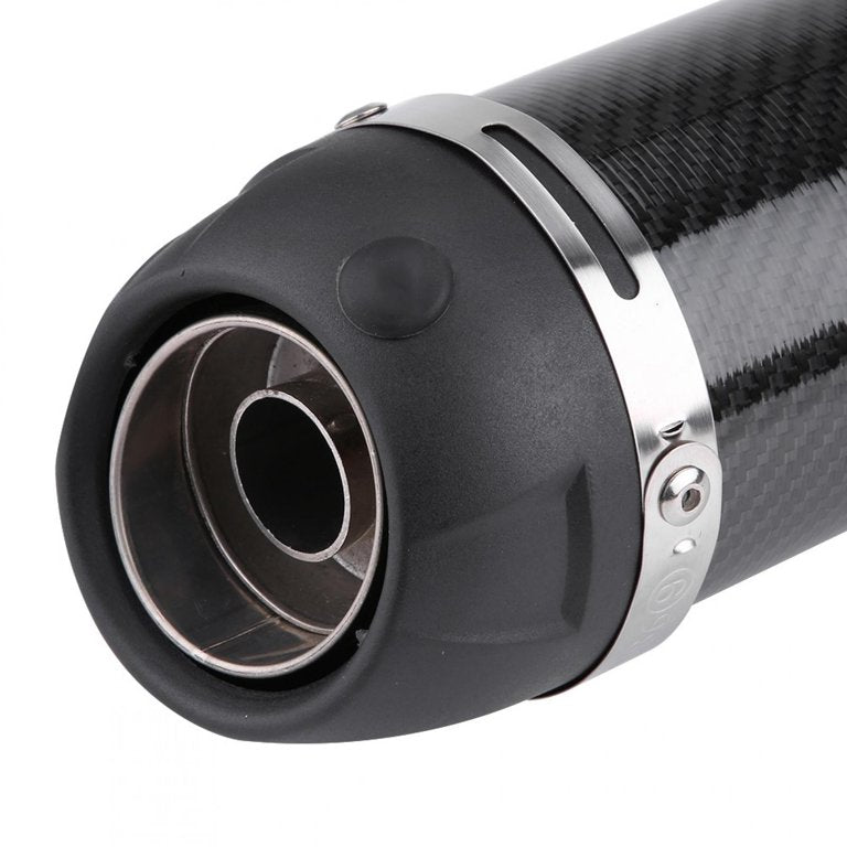 Silenciador de escape, 51mm, P/motocicleta, Qiilu.(USADO).