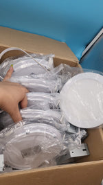 Luces LED Techo Empotrables delgadas 6” DETALLE 11pz